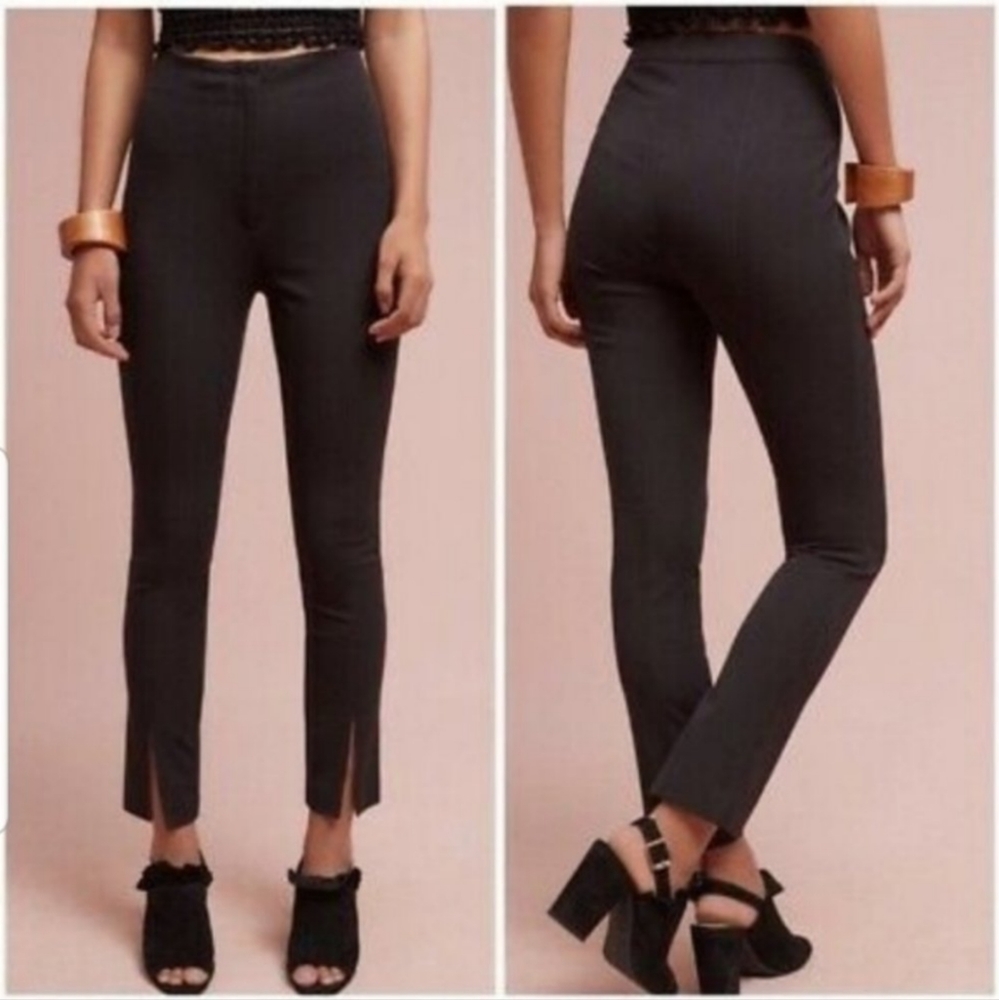 The Essential High-Rise by Anthropologie Black Pants